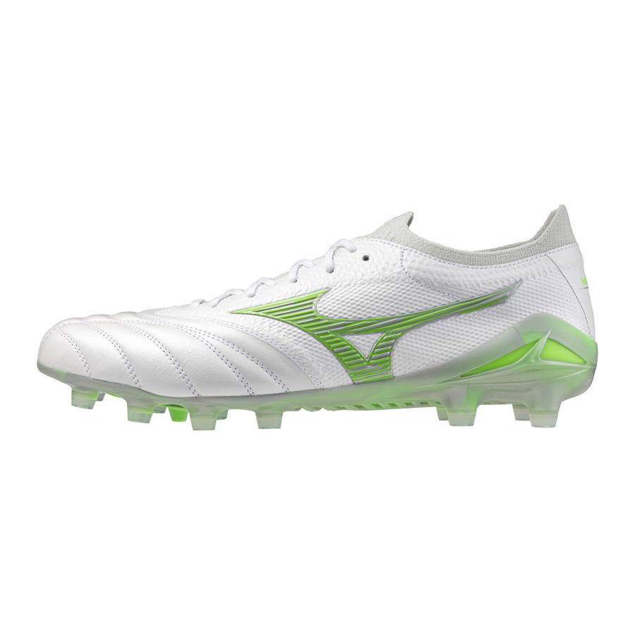 Mizuno MORELIA NEO IV BETA JAPAN White/neon green/cool gray 3c